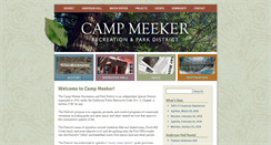 Desktop Screenshot of campmeeker.org